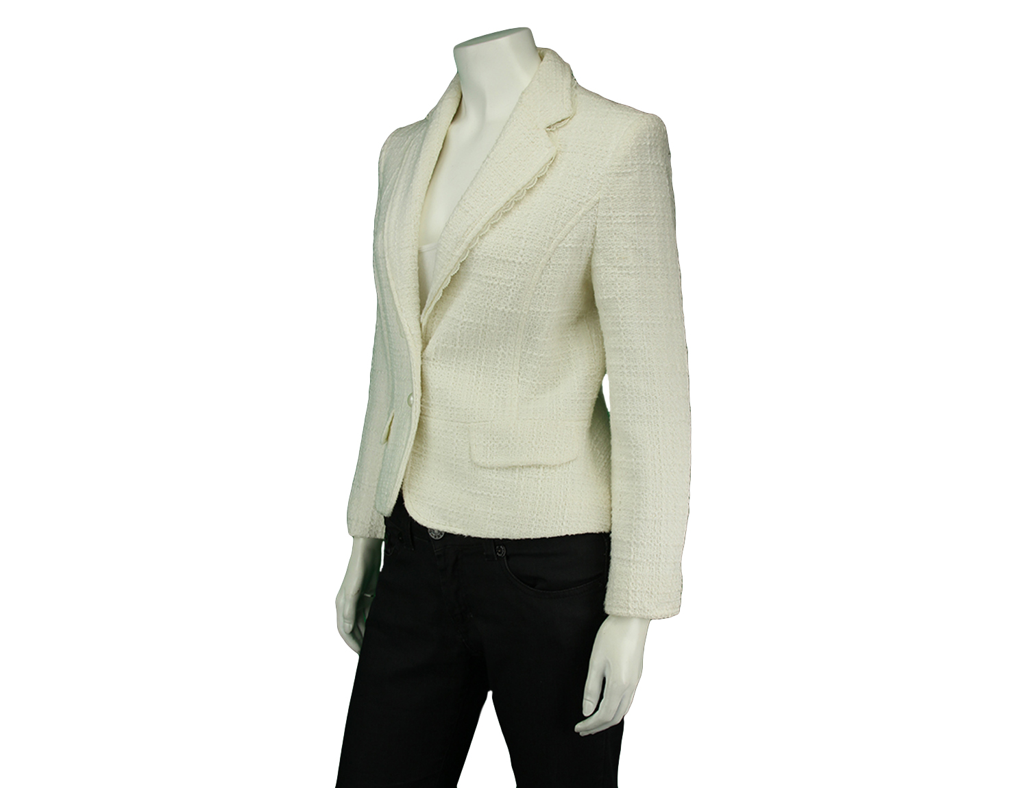 Blazer Zara Creme Original AS804 Etiqueta Única