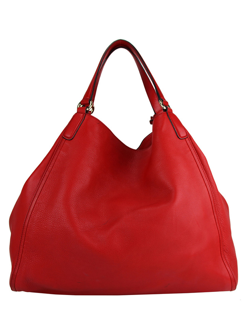 soho leather shoulder bag