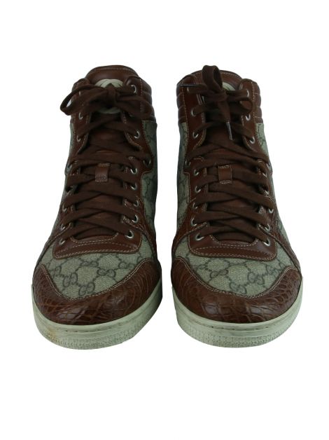 tenis gucci masculino cano alto