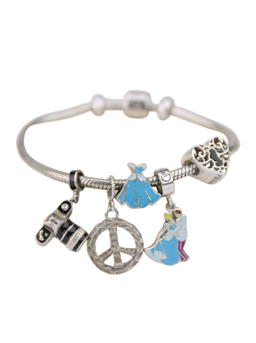 Pulseira Vivara Life Pingentes Cinderela Original - DQT2 | Etiqueta Única